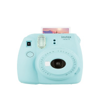 富士(Fujifilm) 一次成像相机 instax mini9立拍立得智能相机 .蓝色