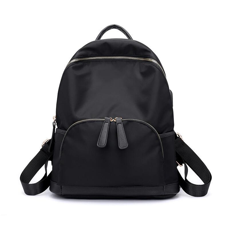 玺锉箱包肩包女背包新款防水韩版学院风帆布学生尼龙包牛津布旅行包