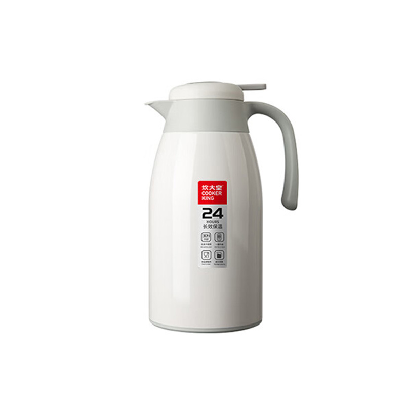 炊大皇保温壶2.2L大容量防滑底螺旋式壶盖聚拢防洒壶嘴BW22Z1