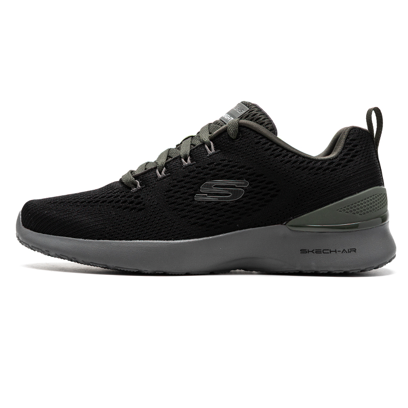 Skechers/斯凯奇男鞋新款网面透气运动鞋轻质缓震休闲鞋232693-BKOL ZP