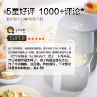 飞利浦(Philips)空气炸锅HD9621/91 电炸锅家用无油微电脑式多功能炸锅 铝合金内锅 容量0.8千克