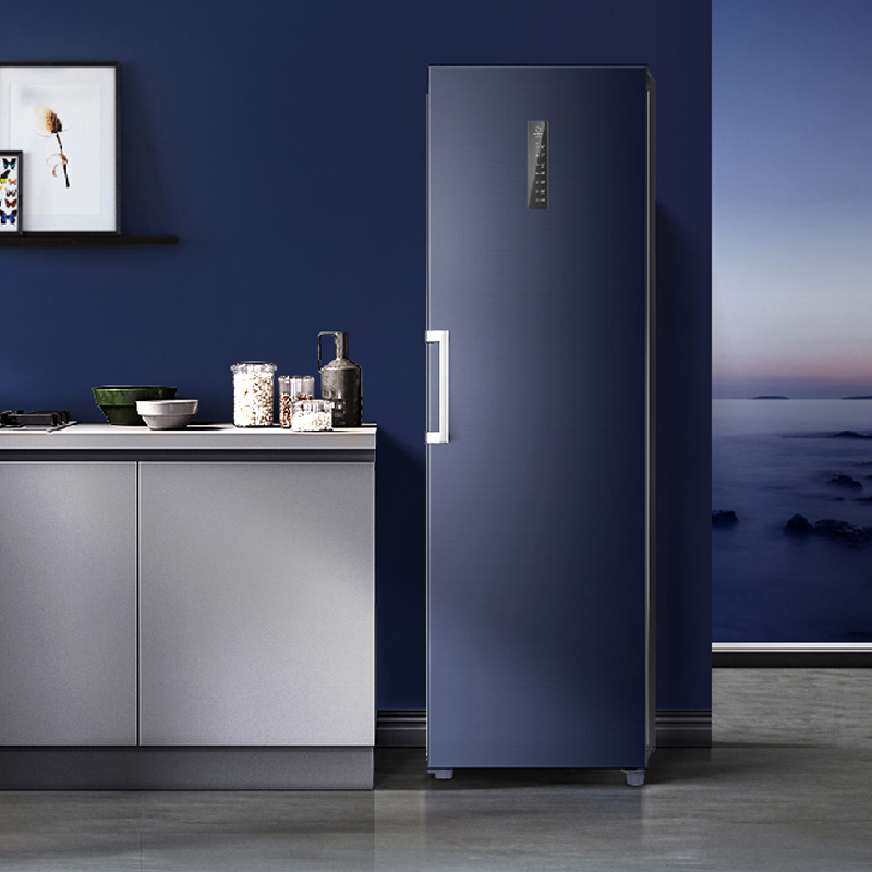 Haier/海尔立式冰柜家用风冷无霜冷冻冷藏柜电脑温控全温区侧开门母乳保鲜转换冷冻柜BD-332WGHS9B8U1