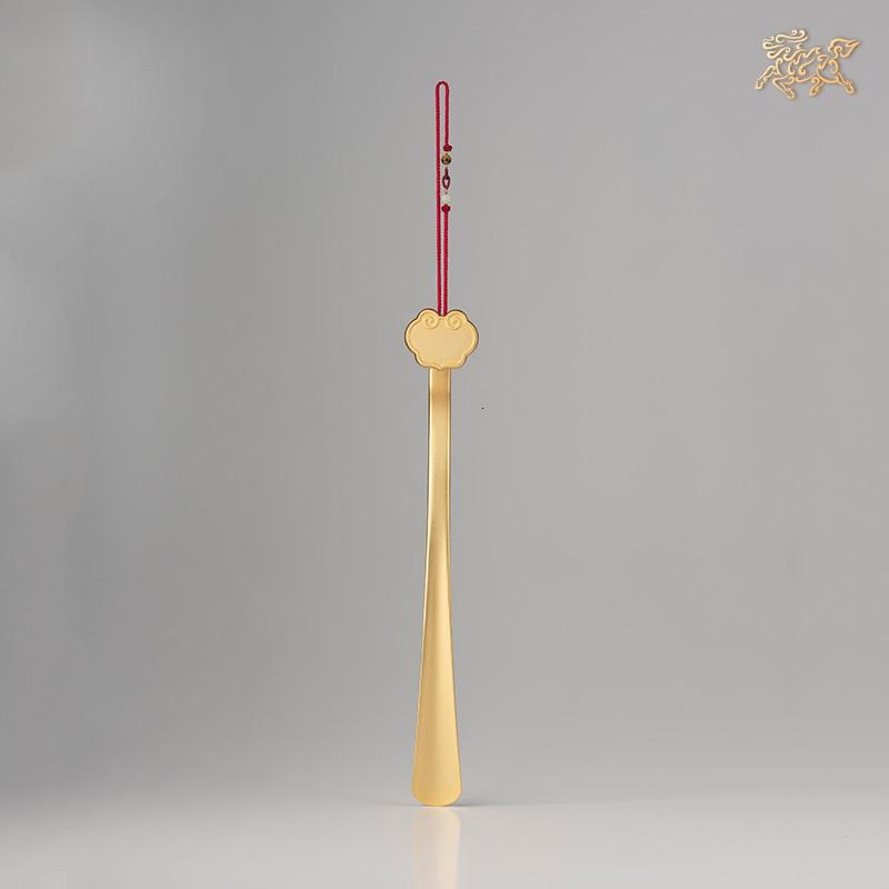 美帮汇全铜摆件《如意鞋拔》铜工艺品 家具饰品 创意礼品 礼盒高清大图