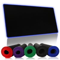 企采严选 锁边游戏鼠标垫 大号包边个性鼠标垫加厚键盘垫