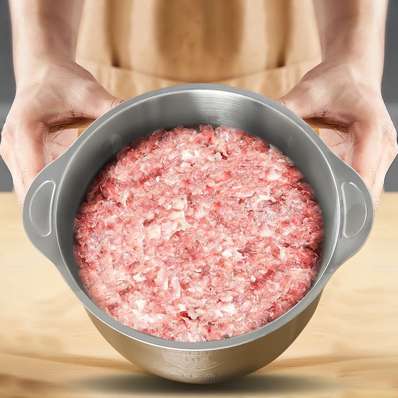 绞肉机家用电动不锈钢多功能小型打肉馅碎菜搅拌打肉机