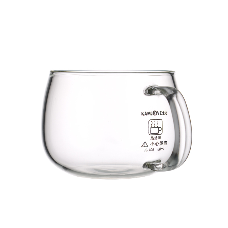 金灶(KAMJOVE)玻璃小咖啡杯4个礼品装 K-105