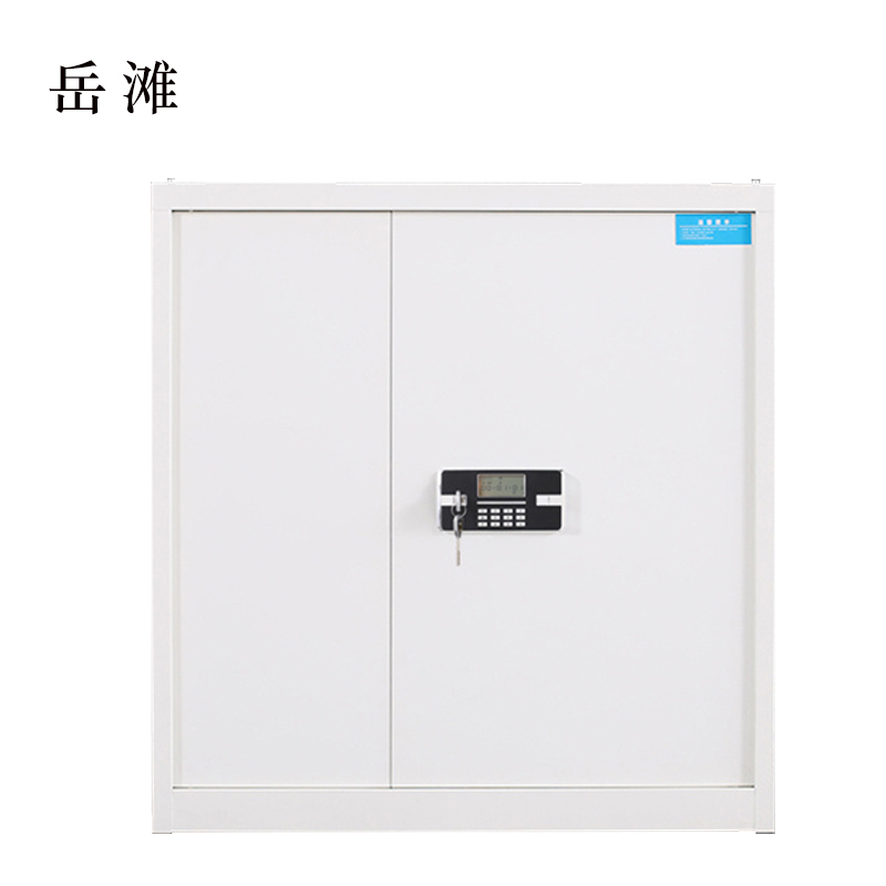 岳滩保险柜铁皮资料柜矮柜办公室储物柜单节白色密码锁900*420*900