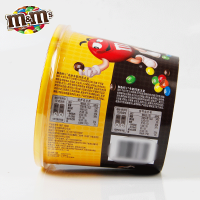 德芙M&M’S巧克力豆(牛奶)270g牛奶味碗装M豆妙趣巧克力儿童休闲零食品