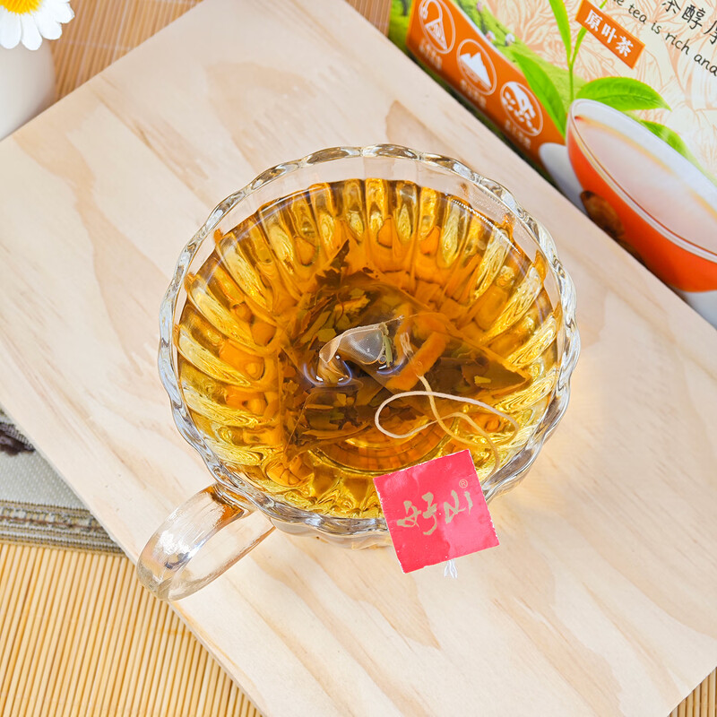 知福陈皮白茶组合袋泡茶独立三角包好山陈皮白茶高清大图