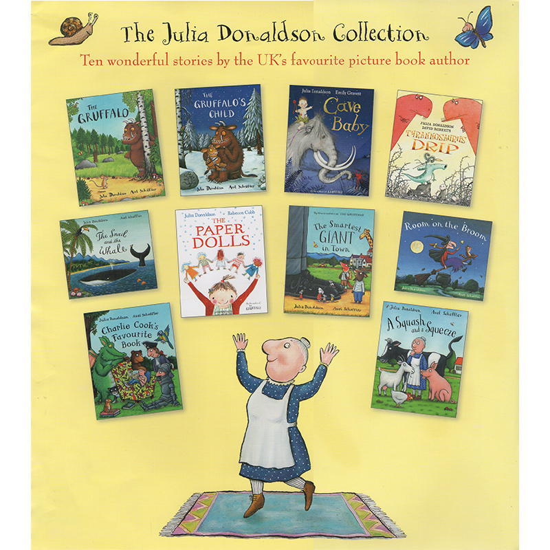 [正版]英文原版咕噜牛绘本 Julia Donaldson 茱莉亚唐纳森 The gruffalo ’s Child高清大图