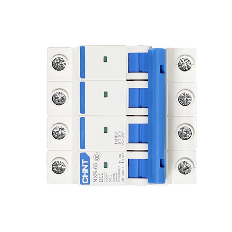 正泰 家用小型断路器 NXB-125 4P C80 空气开关 漏电 断路保护器