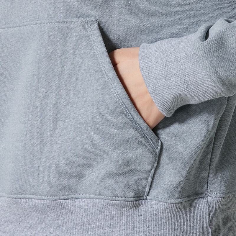 安德玛（UNDERARMOUR）卫衣女装新款户外出行运动服健身训练潮流时尚连帽套头衫1379834-011 ZP高清大图