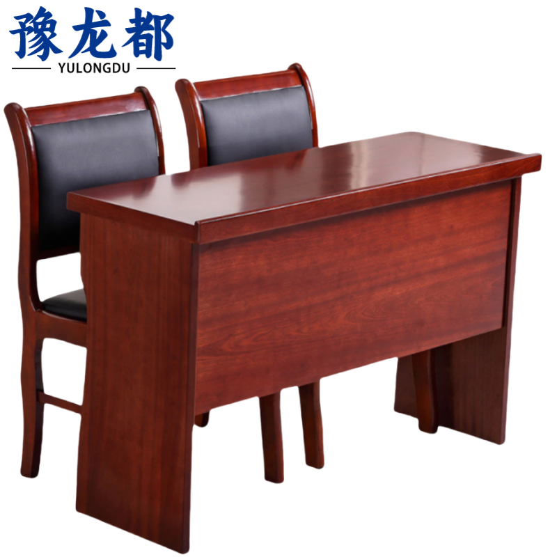 豫龙都 学习桌椅 1.2m 套高清大图