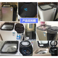 Haier/海尔 金色双子10公斤子母分区 双动力 免清洗 宝宝洗 全自动波轮 直驱变频 家用FMS100-B261U1