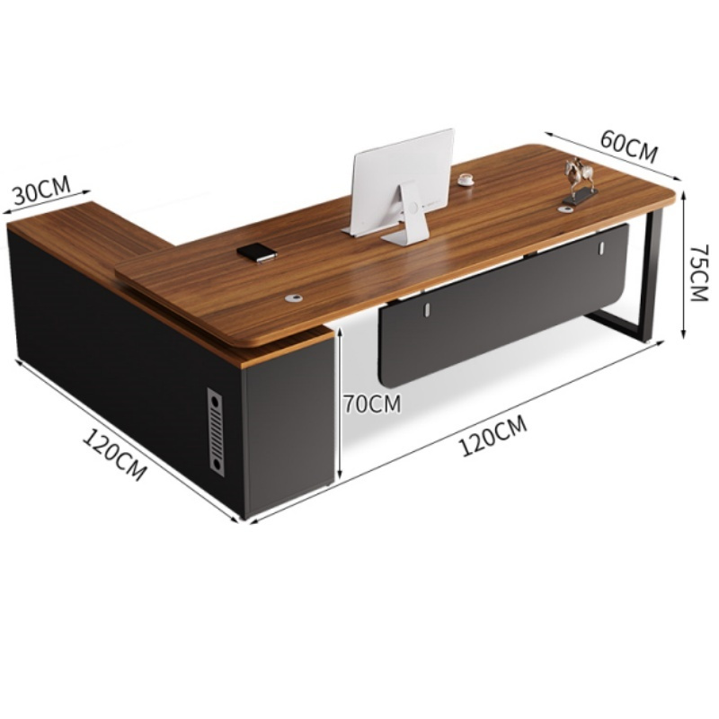 烁恒办公桌120cm张高清大图