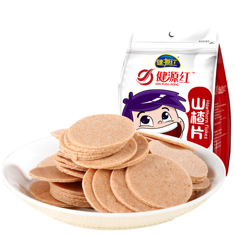 山楂片美味酸甜新鲜山东特产山楂干片泡茶新品小包装健源红1000g