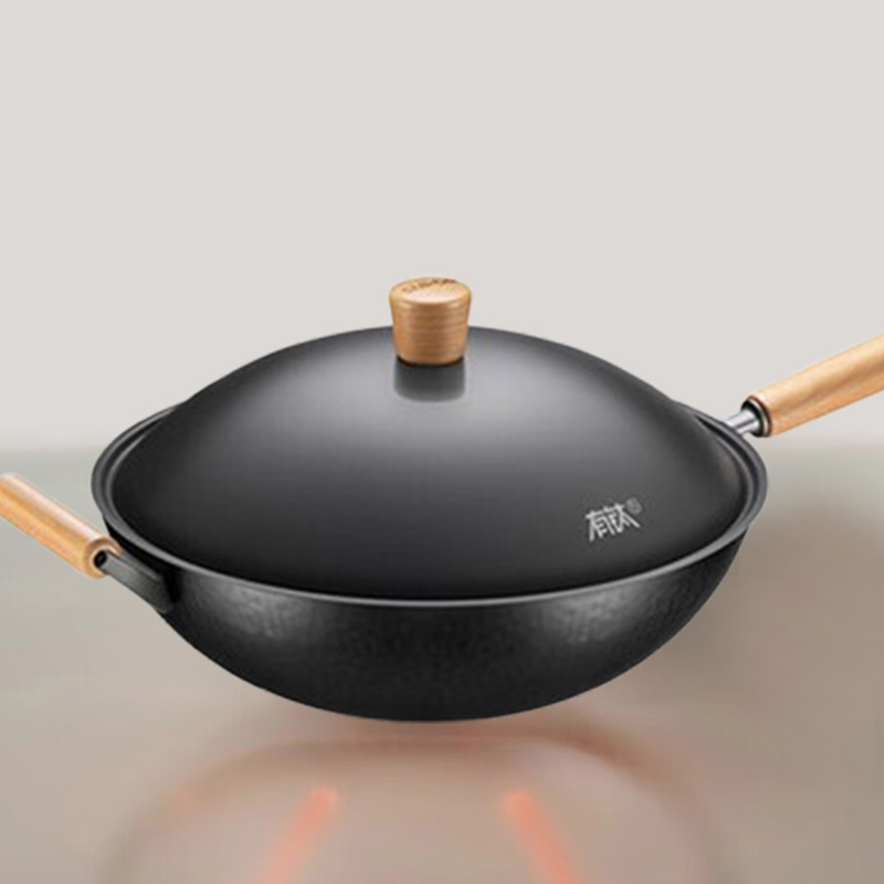 苏泊尔 EC34AYT02 不沾无涂层精铁炒锅 34cm(个)高清大图