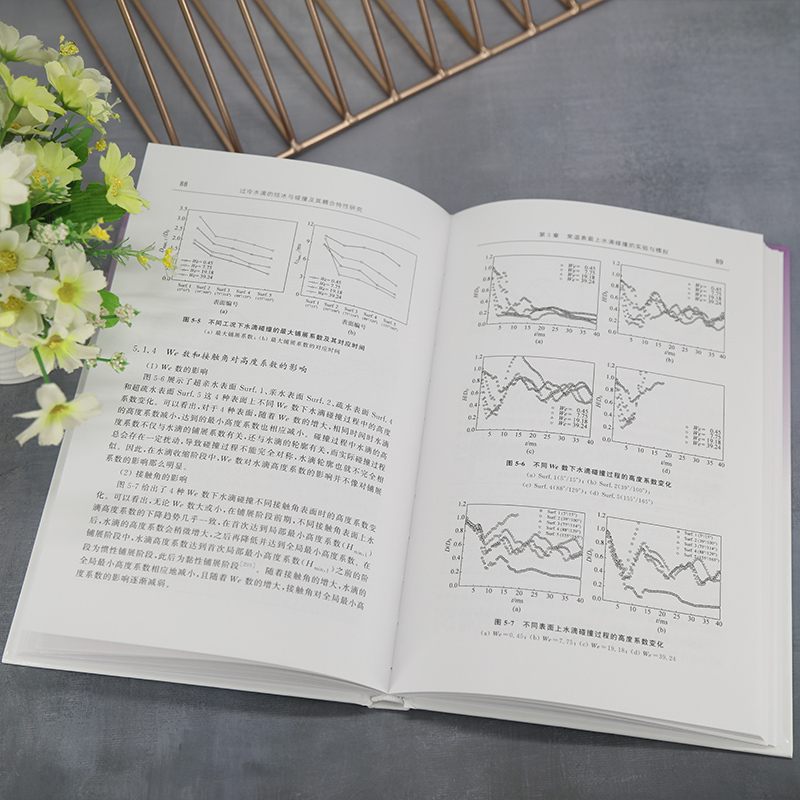 [醉染正版]过冷水滴的结冰与碰撞及其耦合特性研究 张旋 著 航空与航天高清大图