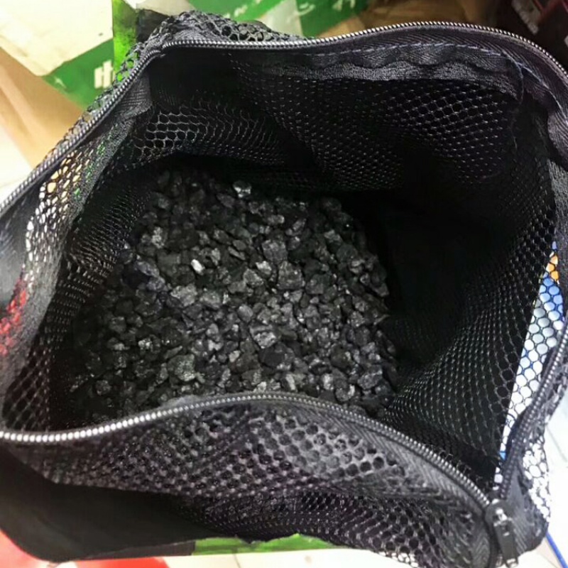 鱼缸活性炭过滤材料水蛋白棉去除腥臭椰壳碳水族磁力宝滤材高清大图