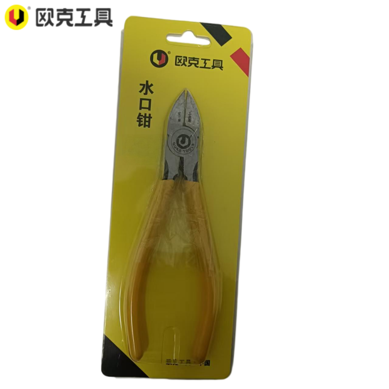 欧克 重型水口钳斜嘴钳电工剪切钳子 6英寸150mm OK-3540/把高清大图
