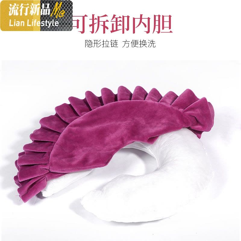 院脸垫枕按摩推拿床U型形可拆洗趴枕头洞枕俯枕胸枕脚枕 三维工匠床罩图片