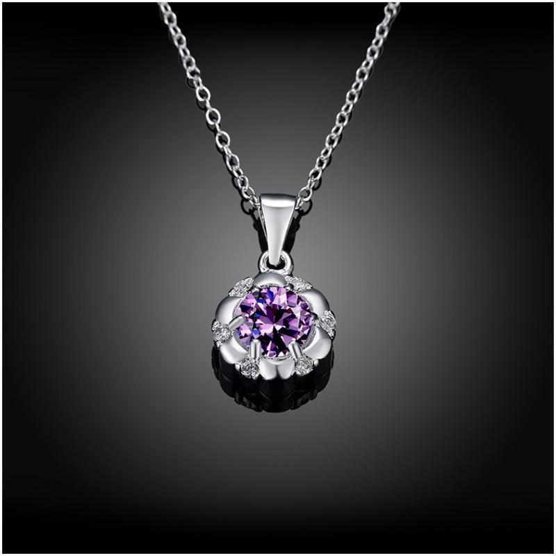 N467 Women Silver Necklace 镀925纯银女项链日韩版锁骨链潮人送女朋友七夕情人节礼物