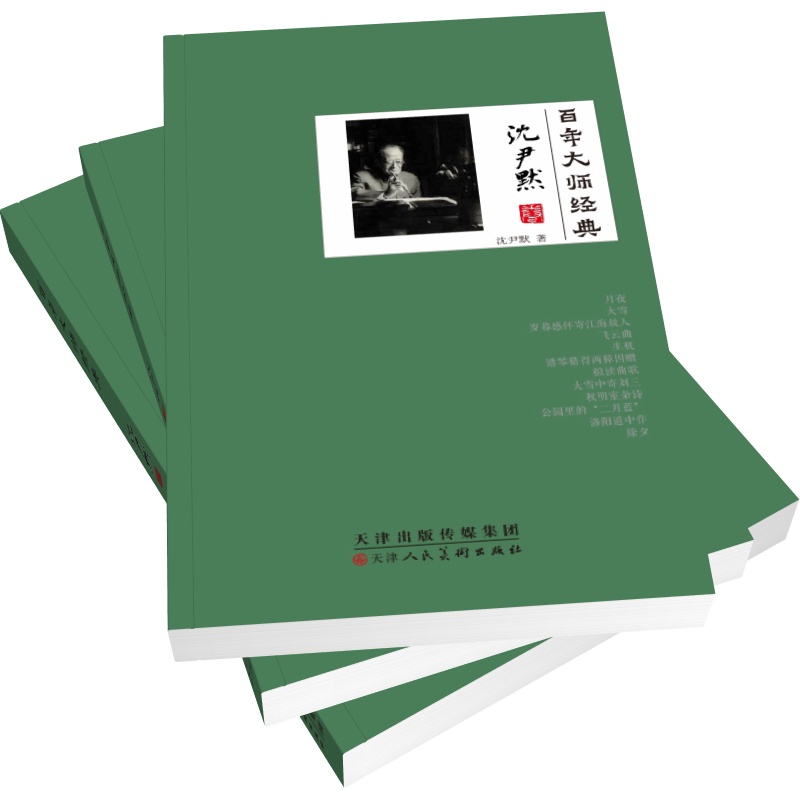 [正版]百年大师经典-沈尹默卷一代楷书字帖书法家沈尹默人物传记 大量民国文人交往细节名人历史类书籍一代书法宗师青少年课高清大图