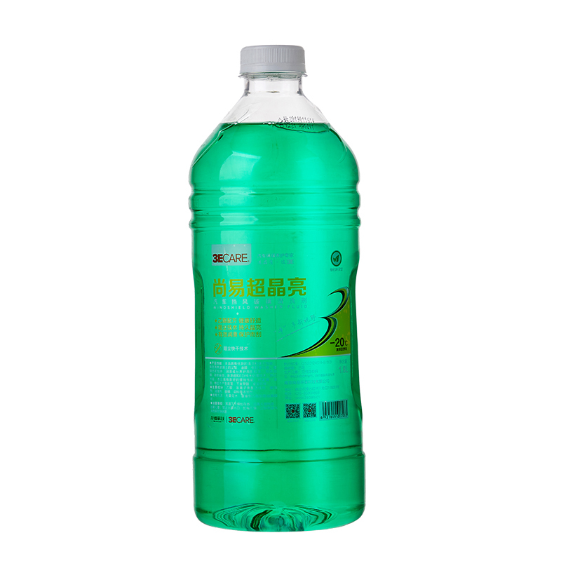 3ECARE 晶亮玻璃水 乙醇配方 1.8L -20℃
