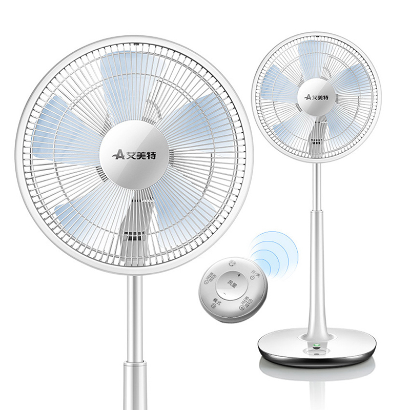 艾美特airmate电风扇台立扇遥控直流变频台立两用扇家用s35113r白色