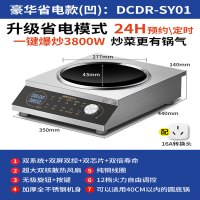 帅康 (sacon) 家用电磁灶电磁炉 3800W大功率单灶智能恒温匀火台式单头灶触控式凹面灶 过热保护定时功能