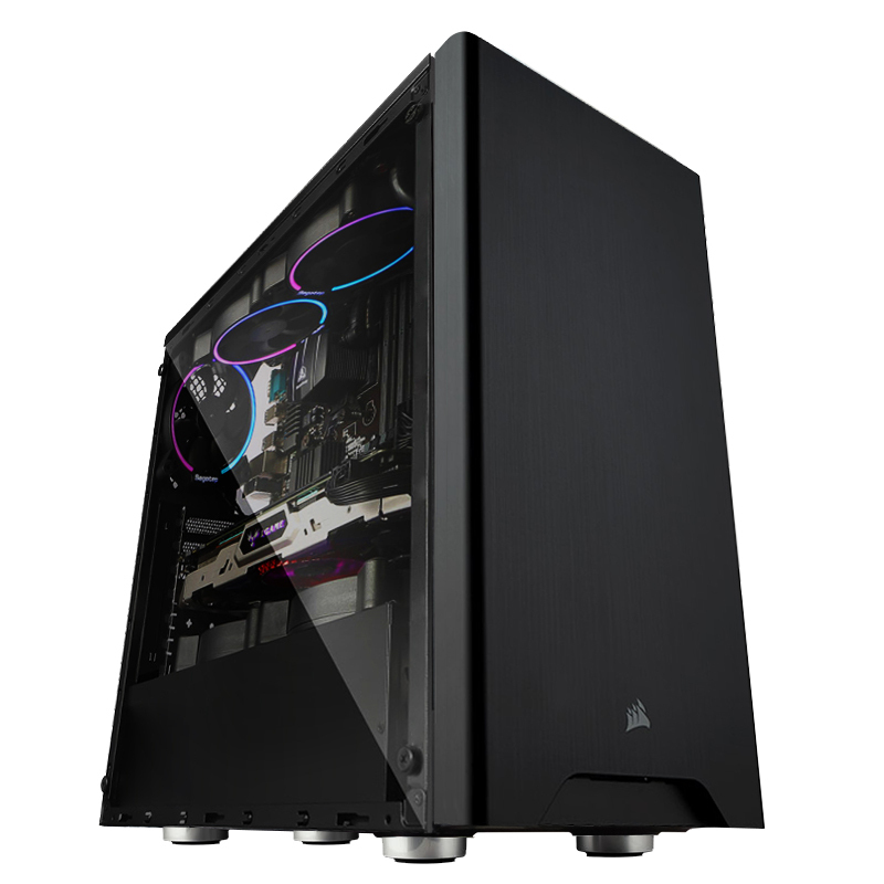 易图永泰 台式电脑主机amd r7 3700x 8核16线程 rtx2060/2060s/2080s