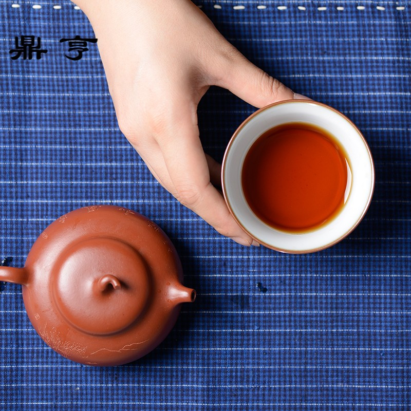 鼎亨一禅茶事 官窑品质汝窑品茗杯茶杯主人杯个人杯中国风茶碗茶