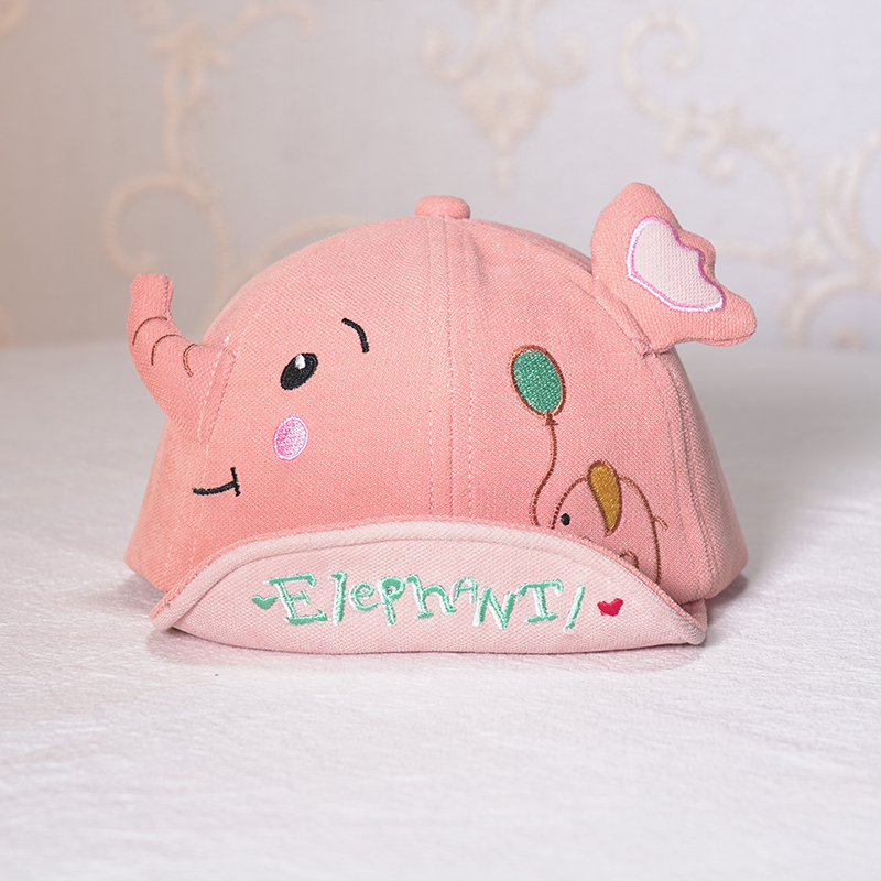 宝宝帽子婴儿帽子春秋款可爱卡通鸭舌帽361224个月宝宝男女儿童帽