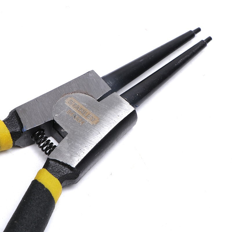 史丹利(STANLEY) 84-337-23 13 Φ85-165mm头径3.2m 德式轴用直嘴卡簧钳 1把