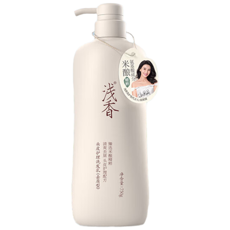 浅香03米酿头皮护理洗发乳(去屑型)-净爽750g
