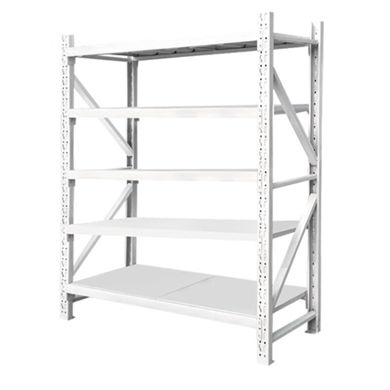 御璟 120*40*200cm 5层轻型150kg/层货架仓储库藏超市钢制置物架YW-DCHJ01