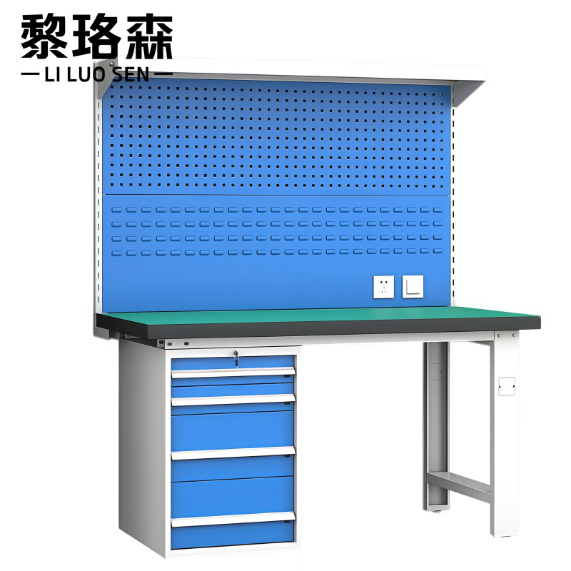 黎珞森 黎珞森重型钳工工作台四抽张