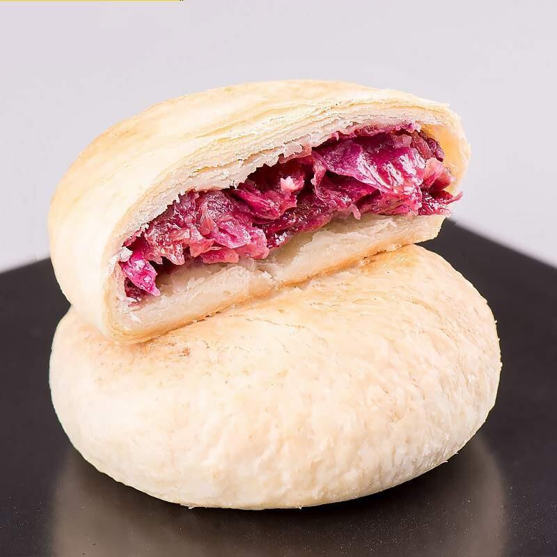 潘祥记玫瑰鲜花饼散装60g*10枚 零食小吃 云南特产传统糕点