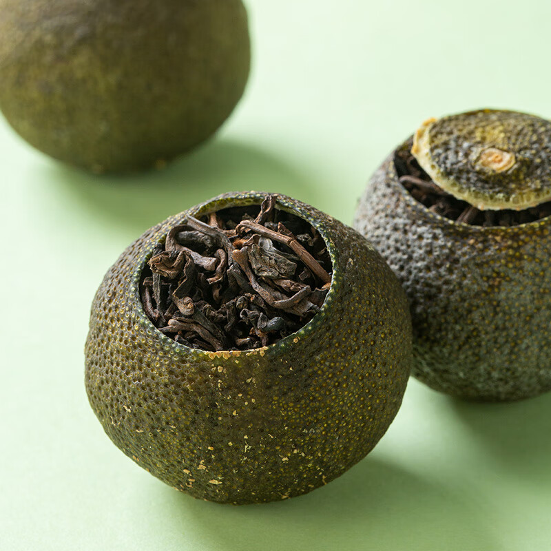 八马茶业普洱茶小青柑 新会柑&2019年熟普250g 罐装茶叶自己喝高清大图