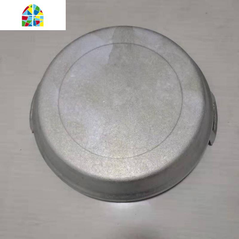 铝平底锅无涂层锅吕平锅老式平锅家用商用煎包锅加厚吕平底锅 FENGHOU 抛光款32公分2.7斤有盖高清大图