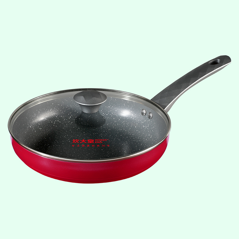 炊大皇(COOKER KING) 煎锅新钻不粘锅牛排煎锅多功能平底煎蛋锅26cmJG26XZ-2