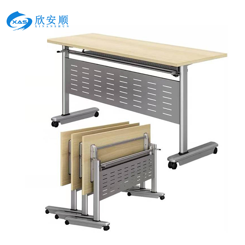 欣安顺 钢制折叠培训桌 1200*400*750mm 张高清大图