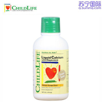 【环球hi淘】【假一赔百】美国童年时光Childlife婴幼儿钙镁锌口服液474ml（瓶装）6个月以上