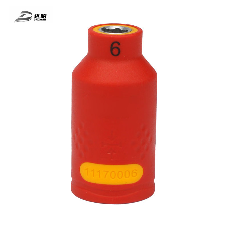 达昭 3/8“绝缘六角套筒 LJ117-17mm(单支)高清大图