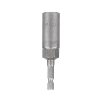 强磁六角批头套筒加深手电钻套筒 12*80mm
