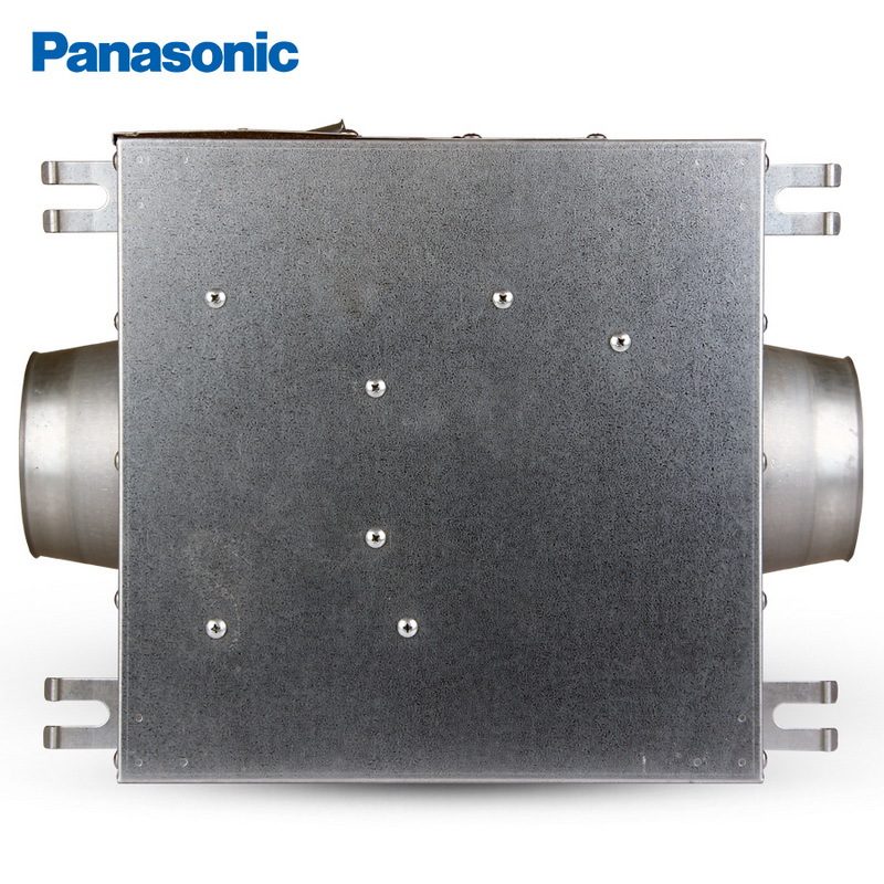 松下(Panasonic)送风机天花管道大风量整体排气天花扇低噪音风机强弱两档高静压单向流新风机抽风机FV-18NF3C高清大图