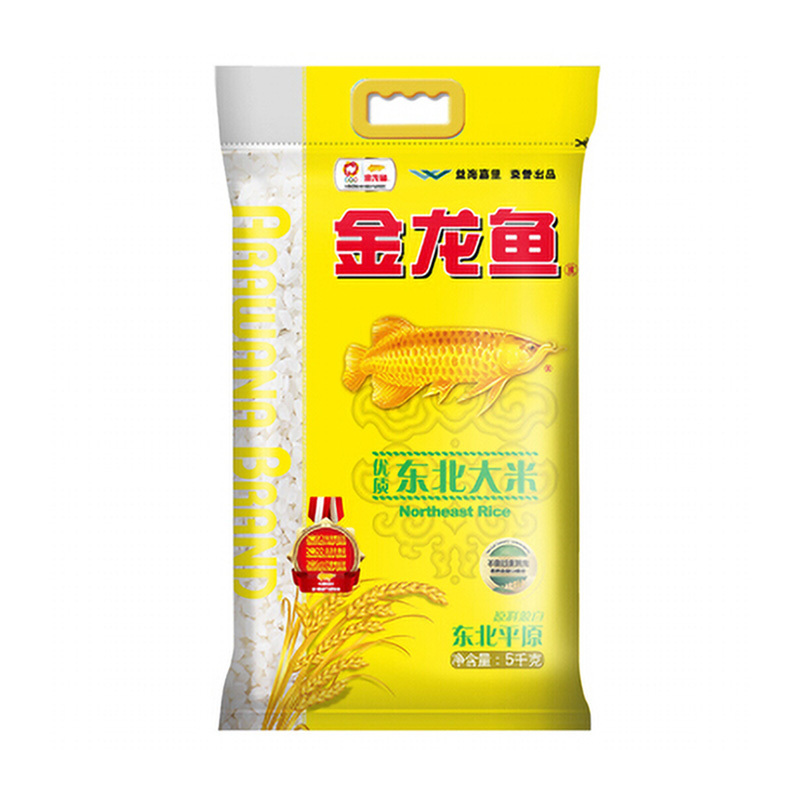 金龙鱼优质东北大米5kg 粳米珍珠米(100袋起订,低于起订量不发货)