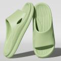 踩屎感拖鞋女夏季外穿新款室内家居浴室洗澡防滑eva凉拖鞋女 绿色【特价款】 36-37【适合35-36脚穿】
