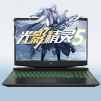 惠普(hp) 光影精灵5代 15.6英寸英特尔酷睿i5发烧游戏本笔记本电脑（i5-9300H 16G 1TB GTX1650 4G独显）IPS 绿色背光 创意设计学生电竞轻薄本
