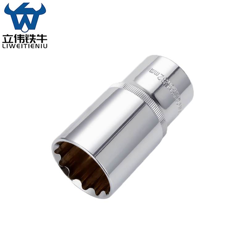 立伟铁牛1/2长梅花套筒32mm/个高清大图